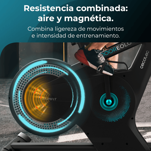 Cecotec Bicicleta interior DrumFit Indoor Eolo