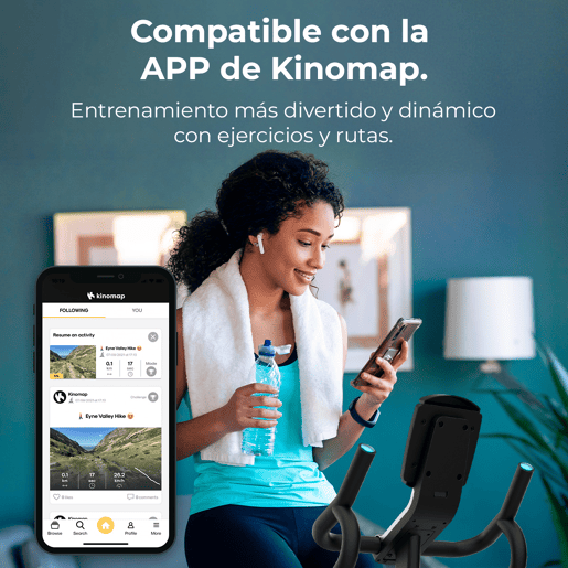 Cecotec Bicicleta interior DrumFit Indoor Eolo