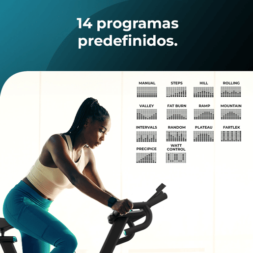 Cecotec Bicicleta interior DrumFit Indoor Eolo