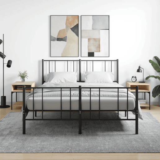 vidaXL Mesas cabeceira 2pcs 40x41x50 cm deriv. madeira carvalho sonoma