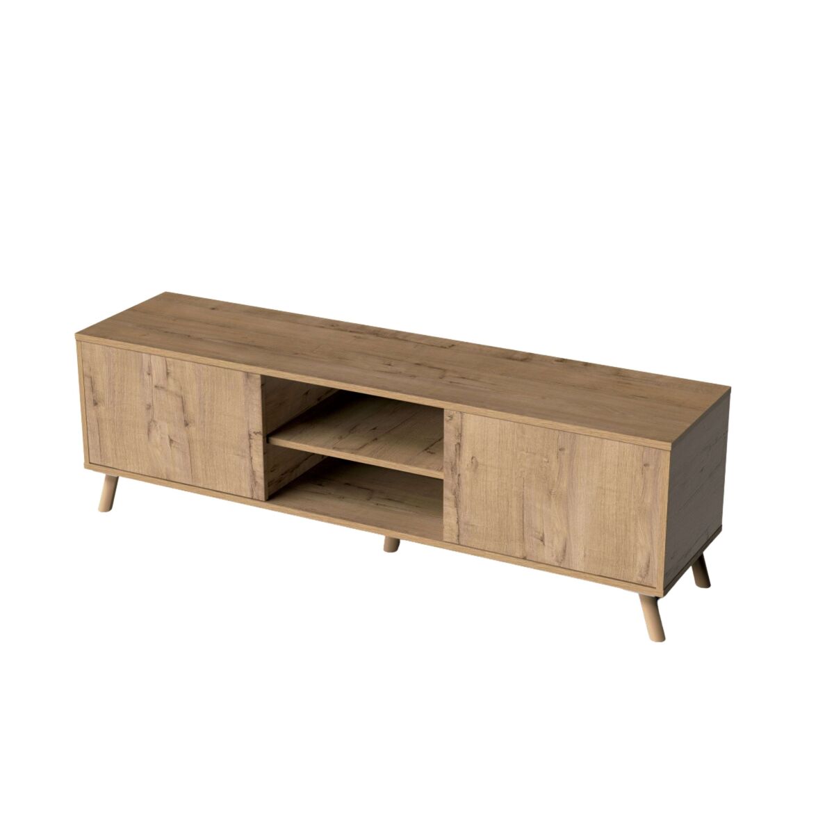 Mueble de TV Oslo 2 Puertas 1 Estante Salón Comedor