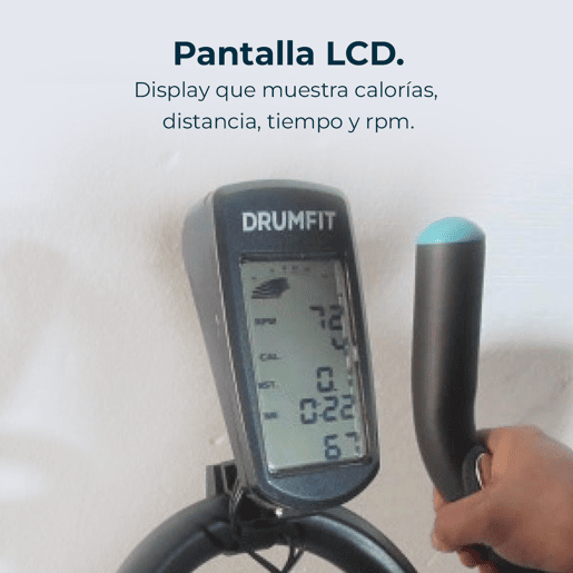 Cecotec Bicicleta Indoor DrumFit Indoor 13000 Race Sprint
