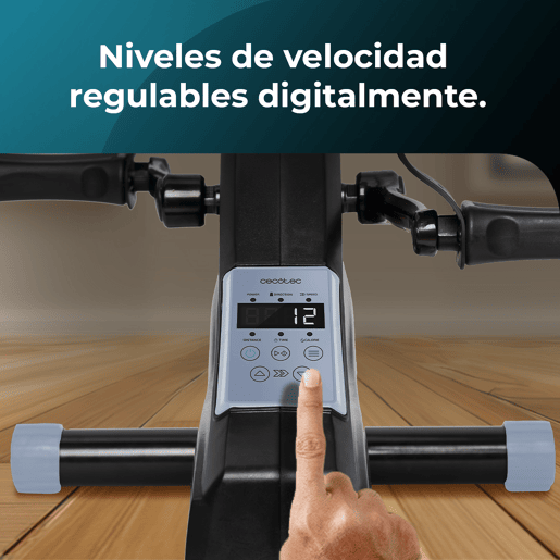 Cecotec Pedais estáticos com motor de assistência e controlo remoto. Exercite as pernas ou braços. Comando a distância Motor de assistência. Níveis de velocidade. Ecrã LED. Tapete antideslizante. Cecotec Pedais estáticos com motor de assistência e controlo remoto. Exercite as pernas ou braços. Comando a distância Motor de assistência. Níveis de velocidade. Ecrã LED. Tapete antideslizante.