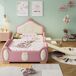 Cama infantil de poliuretano Cama infantil de poliuretano Rosa