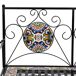 Banco de mosaico y forja 110x50 Banco de mosaico y forja 110x50 Negro
