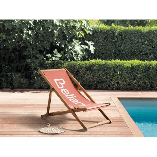 Beliani Cadeira loungerelax ANZIO