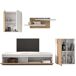 Conjunto Mueble Salón Comedor Legos 3 Módulos Conjunto Mueble Salón Comedor Legos 3 Módulos Blanco/ Madera