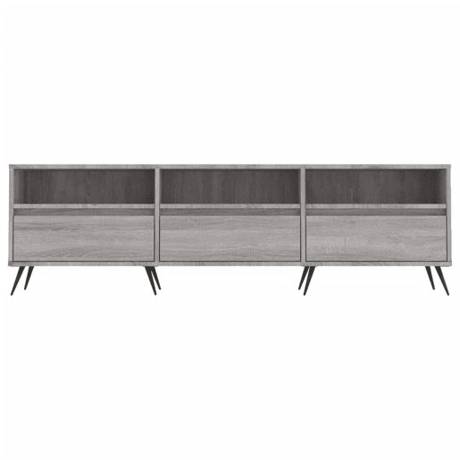 Móvel de TV - Modulo de TV - Armário de TV 150x30x44,5 cm derivados de madeira cinzento sonoma