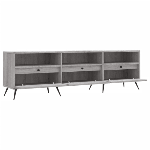 Móvel de TV - Modulo de TV - Armário de TV 150x30x44,5 cm derivados de madeira cinzento sonoma