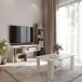 Mueble De Salón Moderno Mom Mueble De Salón Moderno Mom Blanco/ Madera