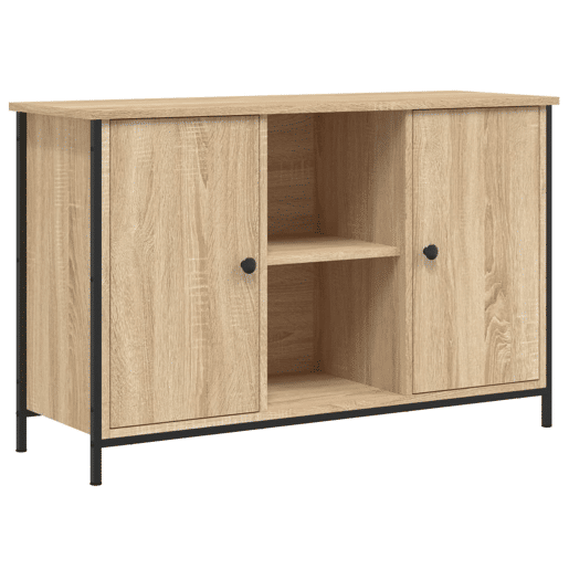 Móvel de TV - Modulo de TV - Armário de TV 100x35x65 cm derivados de madeira carvalho sonoma