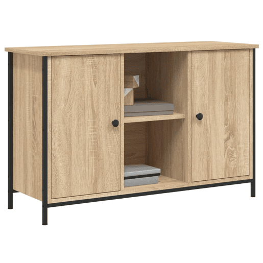 Móvel de TV - Modulo de TV - Armário de TV 100x35x65 cm derivados de madeira carvalho sonoma