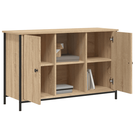 Móvel de TV - Modulo de TV - Armário de TV 100x35x65 cm derivados de madeira carvalho sonoma