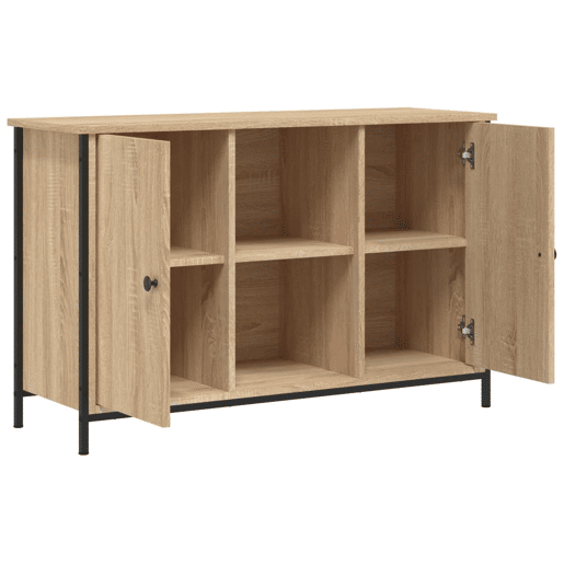 Móvel de TV - Modulo de TV - Armário de TV 100x35x65 cm derivados de madeira carvalho sonoma