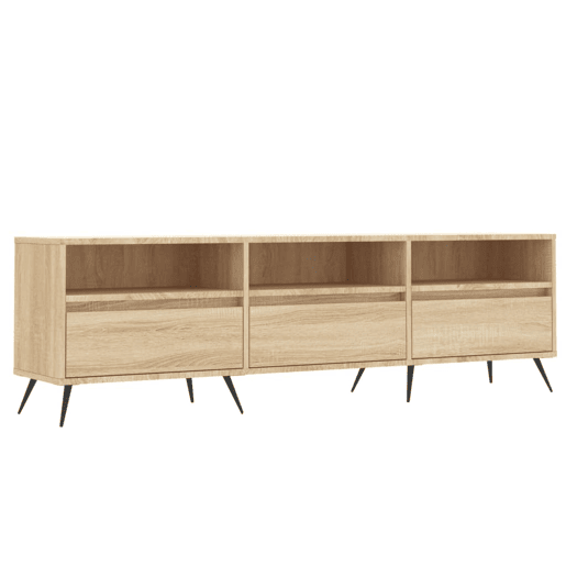 Móvel de TV - Modulo de TV - Armário de TV 150x30x44,5 cm derivados de madeira carvalho sonoma