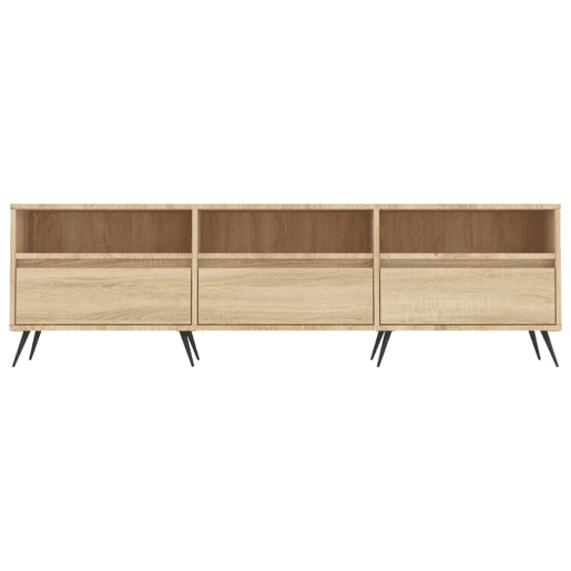 Móvel de TV - Modulo de TV - Armário de TV 150x30x44,5 cm derivados de madeira carvalho sonoma