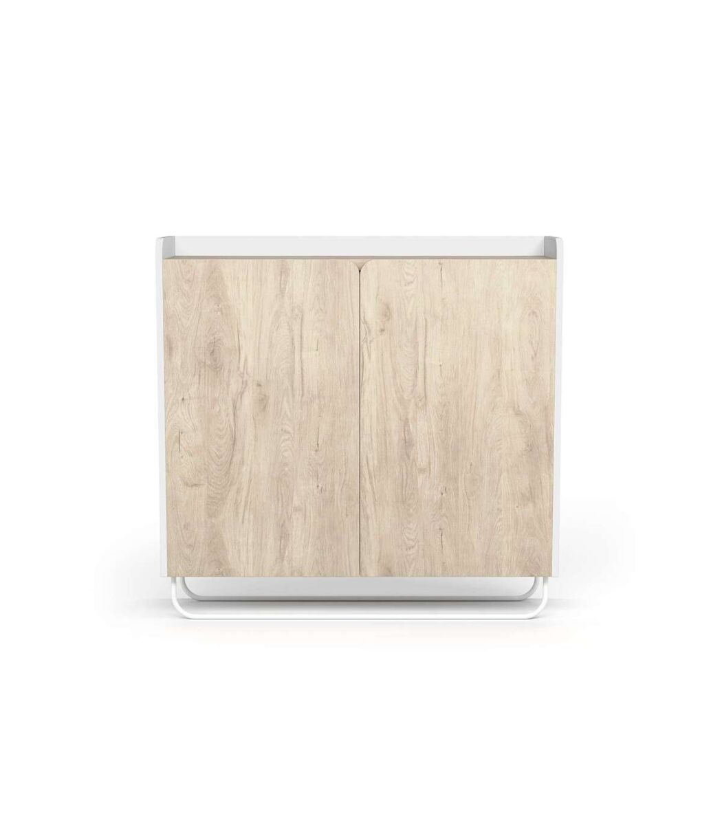 Recibidor zapatero 2 puertas modelo 526 moderno 90 Roble