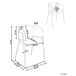 Beliani Silla de comedor SPRINGER Beliani Silla de comedor SPRINGER Beige