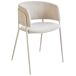 Beliani Silla de comedor SPRINGER Beliani Silla de comedor SPRINGER Beige