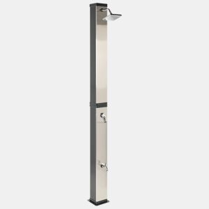 Chuveiro solar autónomo exterior BUENOS Preto