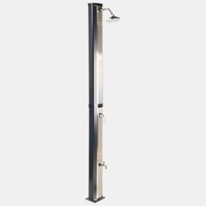 Chuveiro solar autónomo exterior TUXPAM Preto