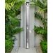 Beliani Ducha exterior PVC TUXPAM Beliani Ducha exterior PVC TUXPAM Negro