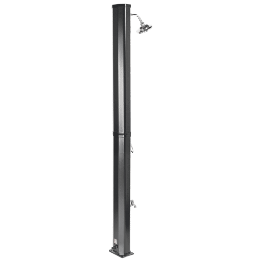Chuveiro solar autónomo exterior TUXPAM Preto