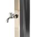 Beliani Ducha exterior PVC TUXPAM Beliani Ducha exterior PVC TUXPAM Negro