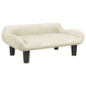 Sofá infantil - Sofá para crianças 70x40x24 cm veludo cor creme