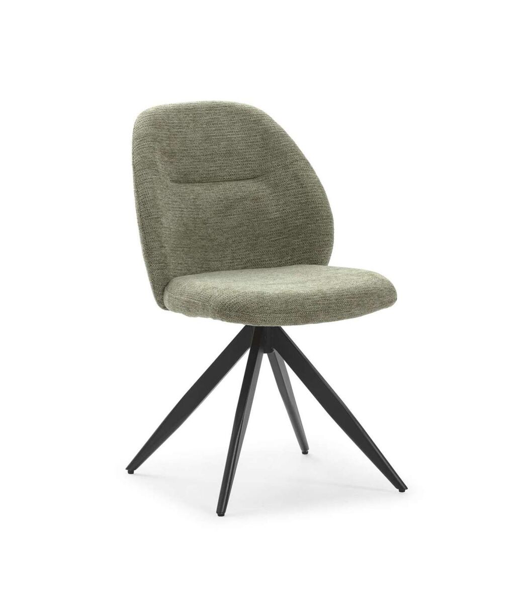Sillas giratorias tamesis: confort y estilo en tu hogar 49.5x60x85cm
