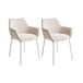 Beliani Silla de comedor BOWDON Beliani Silla de comedor BOWDON Beige