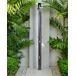 Beliani Ducha exterior PVC TOPOCALMA Beliani Ducha exterior PVC TOPOCALMA Negro