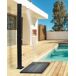 Beliani Ducha exterior PVC YARACUY Beliani Ducha exterior PVC YARACUY Negro
