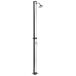 Beliani Ducha exterior PVC ELQUI Beliani Ducha exterior PVC ELQUI Negro