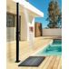 Beliani Ducha exterior PVC ELQUI Beliani Ducha exterior PVC ELQUI Negro