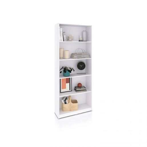 Prateleira Sasha Artik White (Branco mate) 80 x 201 x 28 cm