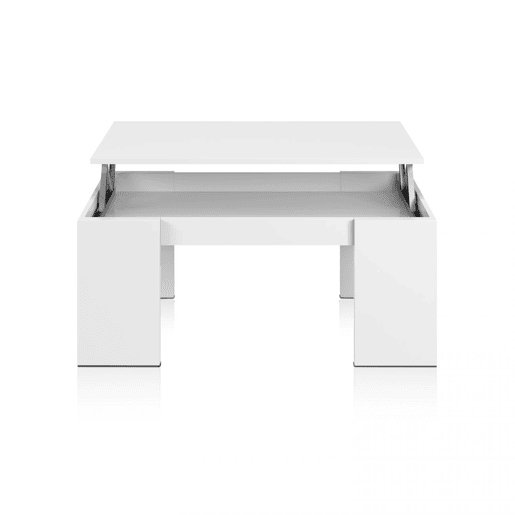 Mesa de centro Calex elevável Branco 100 x 45 x 50 cm Mesa de centro Calex elevável Branco 100 x 45 x 50 cm