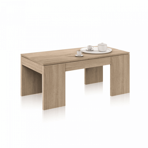 Mesa de centro Calex elevável Carvalho canadiano 100 x 45 x 50 cm