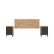 Cabecero Luke Cabecero Luke Gris/ Madera
