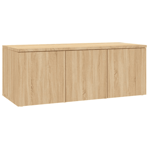 Móvel de TV - Modulo de TV - Armário de TV 80x34x30 cm derivados de madeira carvalho sonoma