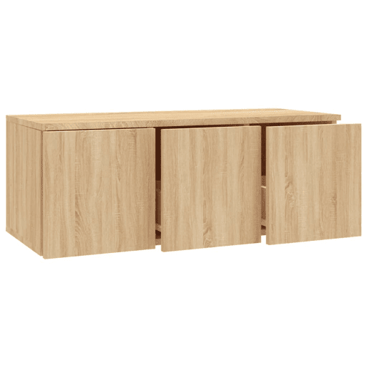 Móvel de TV - Modulo de TV - Armário de TV 80x34x30 cm derivados de madeira carvalho sonoma