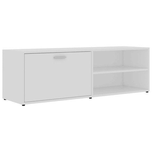 Móvel de TV - Modulo de TV - Armário de TV 120x34x37 cm derivados de madeira branco