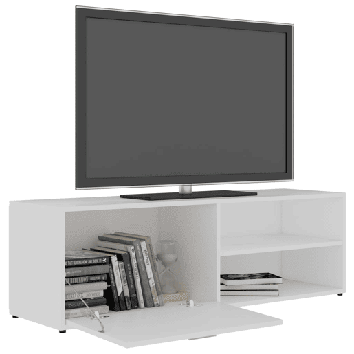 Móvel de TV - Modulo de TV - Armário de TV 120x34x37 cm derivados de madeira branco