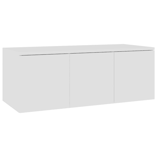 Móvel de TV - Modulo de TV - Armário de TV 80x34x30 cm derivados de madeira branco