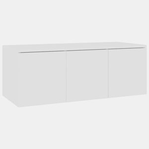 Móvel de TV - Modulo de TV - Armário de TV 80x34x30 cm derivados de madeira branco