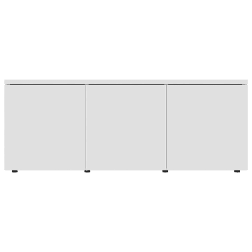 Móvel de TV - Modulo de TV - Armário de TV 80x34x30 cm derivados de madeira branco