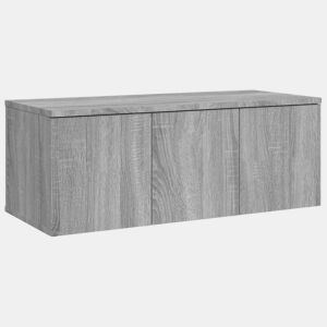 Móvel de TV - Modulo de TV - Armário de TV 80x34x30 cm derivados de madeira cinzento sonoma