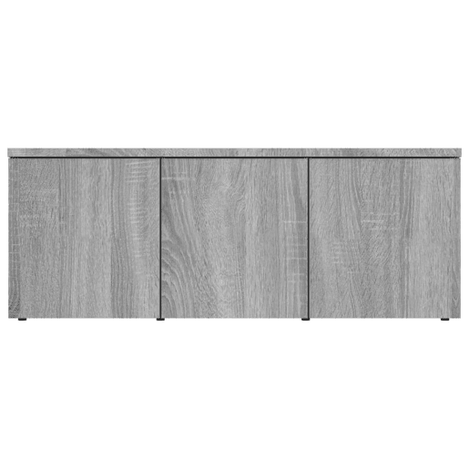 Móvel de TV - Modulo de TV - Armário de TV 80x34x30 cm derivados de madeira cinzento sonoma