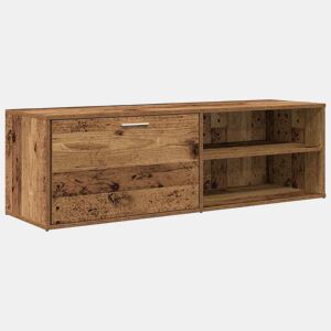 Móvel TV - Modulo de TV - Armário de TV madeira antiga 120x34x37 cm madeira trabalhada