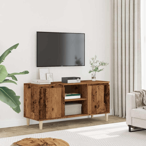 Móvel de TV - Modulo de TV - Armário de TV 102x35x50 cm derivados de madeira madeira velha